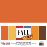 Echo Park - Fall Coordinating Solids Paper Pack