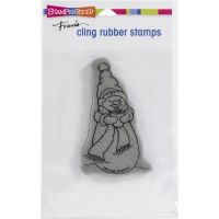 Stampendous - Warm Snowman Stamp