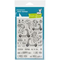 Lawn Fawn - Scootin By Stamp Set