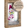 Stampendous - Warm Snowman Stamp