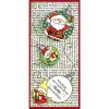 Stampendous - Santa Frames Stamp Set
