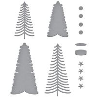 Spellbinders - Bottle Brush Trees