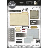 Tim Holtz Sizzix - Specimen Dies