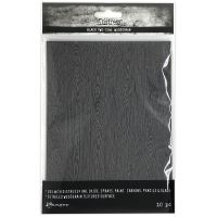 Tim Holtz Ranger - Black Two-tone Woodgrain Paper