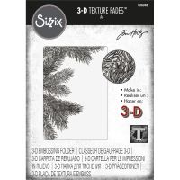 Tim Holtz Sizzix - Pine Branches Embossing Folder