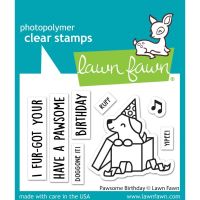 Lawn Fawn and Lawn Cuts - Pawsome Birthday Bundle