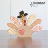 Foundations Decor - "HOME" November Turkey  -