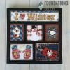 Foundations Decor - I Love Winter Shadow Box Kit