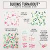 Concord & 9th - Blooms Turnabout Stamp Set  -