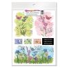 Stampendous - Quick  Wildflowers Card Panels  -