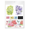 Stampendous - Quick Floral Clusters Card Panels  -