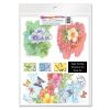 Stampendous - Quick Floral Clusters Card Panels  -