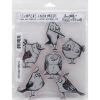 Tim Holtz Stampers Anonymous Bird Crazy Stamps