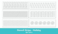 Taylored Expressions - Stencil Strips Holiday