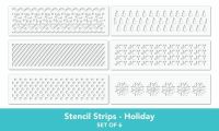 Taylored Expressions - Stencil Strips Holiday