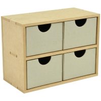 KaiserCraft - 4 Square Drawers