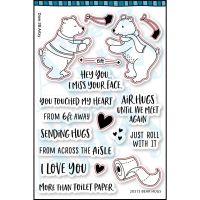 Dare 2b Artzy - Bear Hugs Stamp Set AND Die Set