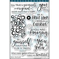 Dare 2b Artzy - Fruit Loop Stamp Set