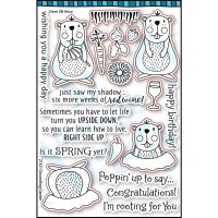 Dare 2b Artzy - Groundhog Garden Stamp AND Die Set