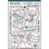 Dare 2B Artzy - Yeti 4 Winter Stamp Set AND Die Set