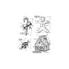 Tim Holtz - Stampers Anonymous - Christmas Blueprints