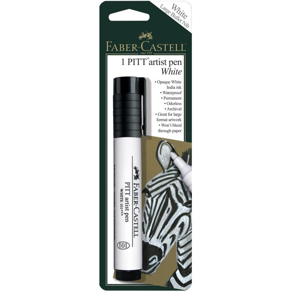 Faber Castell Pitt Artist Pen White