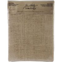 Tim Holtz - Idea-ology 6X8 Burlap Panel  ^