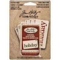 Tim Holtz - Idea-ology Christmastime Flash Cards