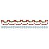 Tim Holtz - Alterations - Holly, Beaded & Snowflake Garland  -