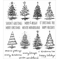 Tim Holtz - Stampers Anonymous Scribbly Christmas  -