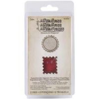 Tim Holtz Sizzix Movers & Shapers - Bottle Cap and Stamp