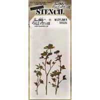 Tim Holtz Stampers Anonymous - Wildflower Stencil