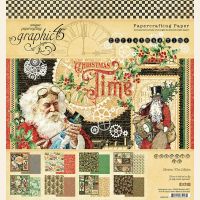 Graphic 45 - Christmas Time 8X8 Pad  -