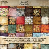 Tim Holtz Idea-ology - Lost and Found Paper Stash