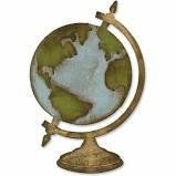 Tim Holtz Sizzix - Vintage Globe BigZ Die  -