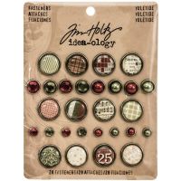 Tim Holtz Idea-ology - Yuletide Fasteners  -