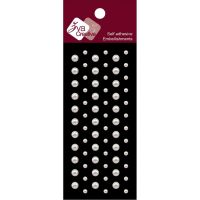 Zva Creative - Self-Adhesive Pearl Embellishments 69/Pkg  -