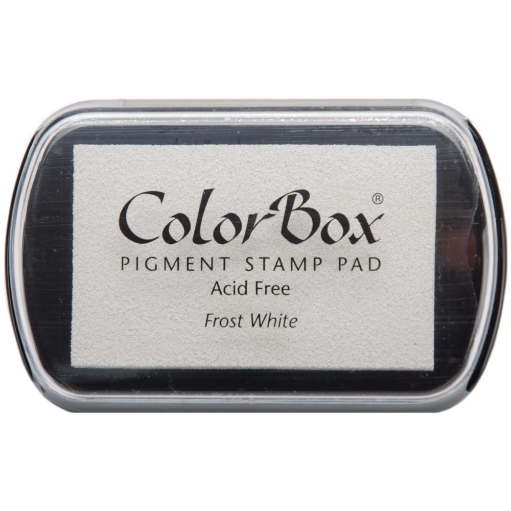Clearsnap ColorBox Archival Pigment Ink Inkpad Acid Free Slow Drying Frost White 