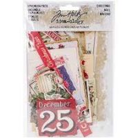 Tim Holtz Idea-ology - Christmas Ephemera Pack 2017