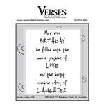 Verses Cling Stamp - Rainbow Colors of Laughter