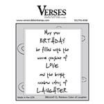 Verses Cling Stamp - Rainbow Colors of Laughter