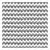 Impression Obsession - Wavy Ripples Stamp  -