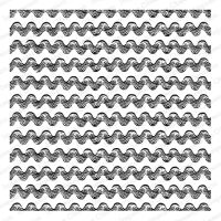 Impression Obsession - Wavy Ripples Stamp  -