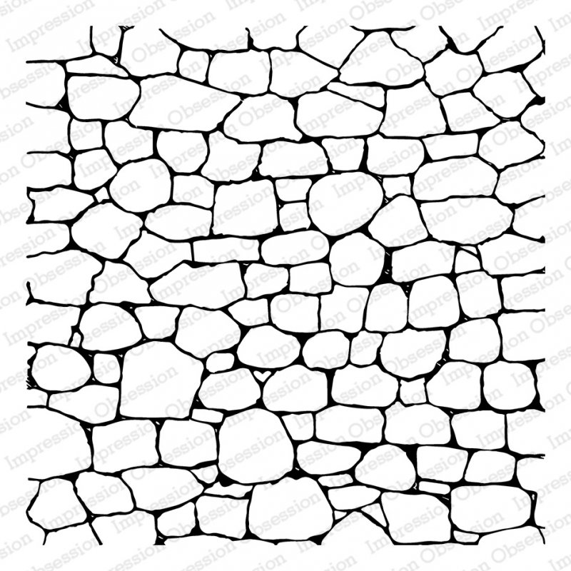 Impression Obsession Stone Wall Background Stamp Impression Obsession Stone Wall Background Stamp