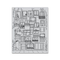 Hero Arts - Venetian Neighborhood Background Stamp  -