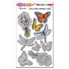 Stampendous - Daisy Collage Stamp and Die Set  -