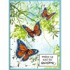 Stampendous - Daisy Collage Stamp and Die Set  -