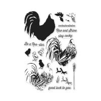 Hero Arts - Color Layering Rooster Stamp Set  -