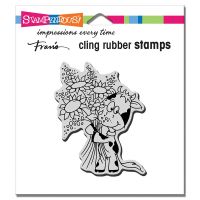 Stampendous - Cowlik Bouquet Stamp