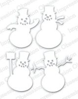 Impression Obsession - Snowman Die Set